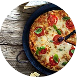 bouton photo pizza platine